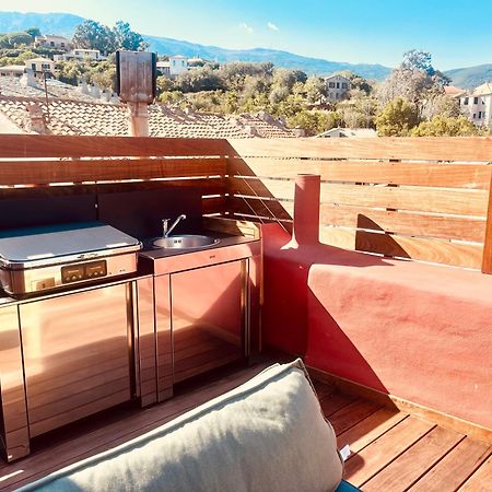 Pepites Bastiaises Piazza D'A Appartement Roof Top Vue Mer Bastia  Luaran gambar