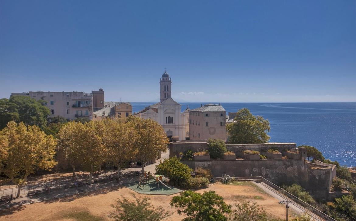 Pepites Bastiaises Piazza D'A Appartement Roof Top Vue Mer Bastia  Luaran gambar