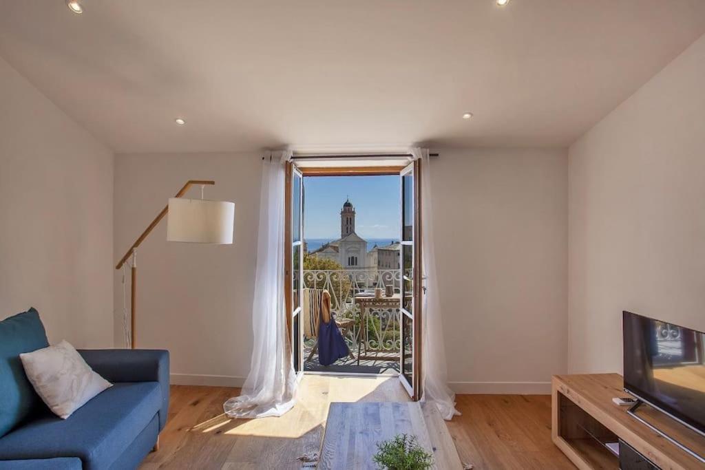 Pepites Bastiaises Piazza D'A Appartement Roof Top Vue Mer Bastia  Luaran gambar