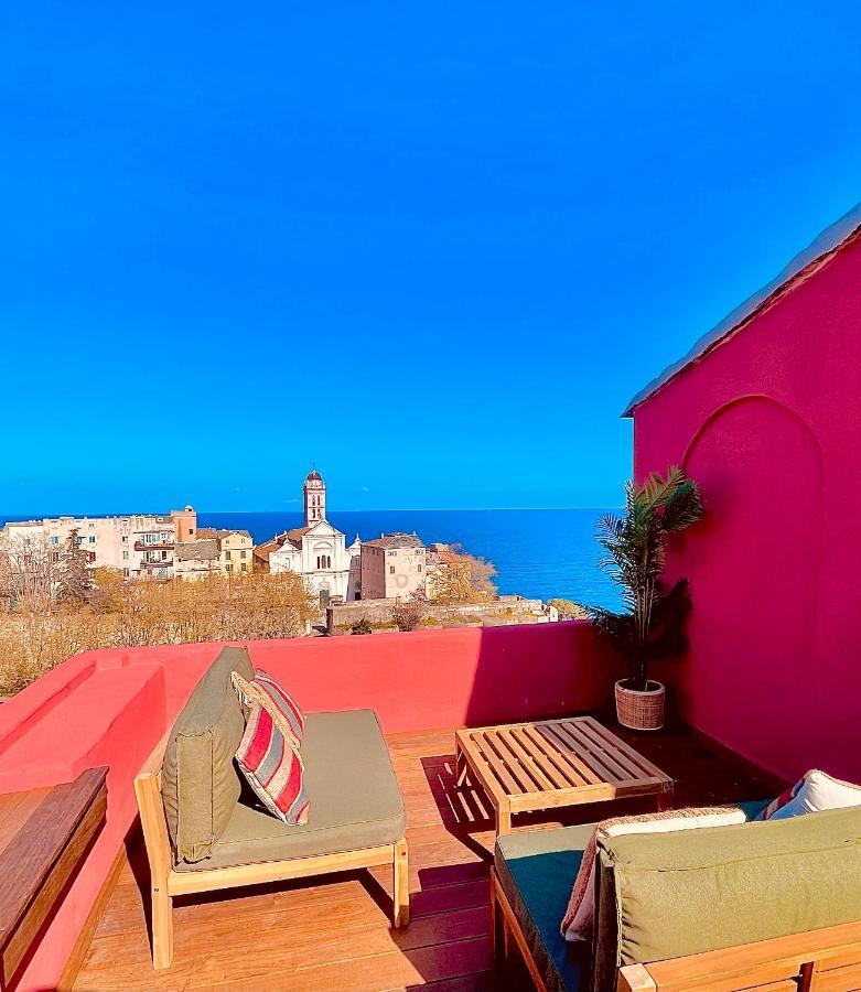 Pepites Bastiaises Piazza D'A Appartement Roof Top Vue Mer Bastia  Luaran gambar