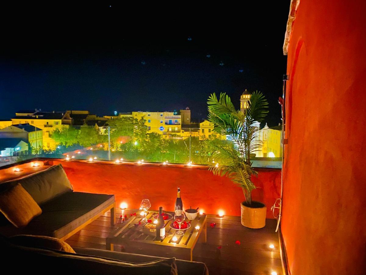 Pepites Bastiaises Piazza D'A Appartement Roof Top Vue Mer Bastia  Luaran gambar